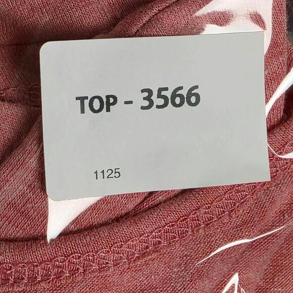 LuLaRoe Pink Swing Tunic Top Size L - Picture 8 of 8